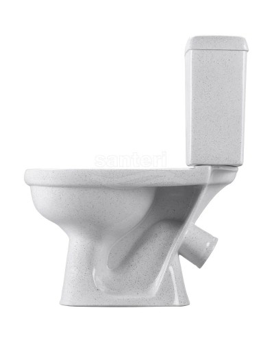 Унитаз-компакт с сиденьем Santeri Visit 1.P405.3.S01.00B.F (4640009670765)