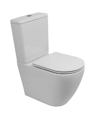 Унитаз компакт BelBagno Sfera-Tor BB2141CP-TOR без бачка и сиденья