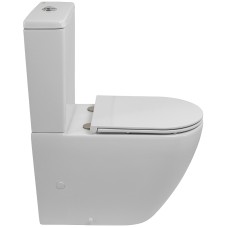 Унитаз компакт BelBagno Sfera-Tor BB2141CP-TOR без бачка и сиденья