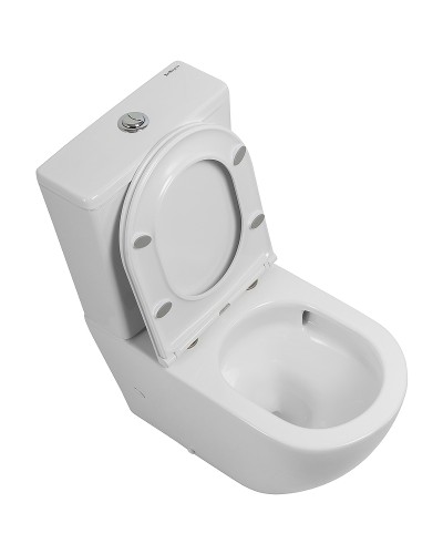 Унитаз компакт BelBagno Sfera-Tor BB2141CP-TOR без бачка и сиденья