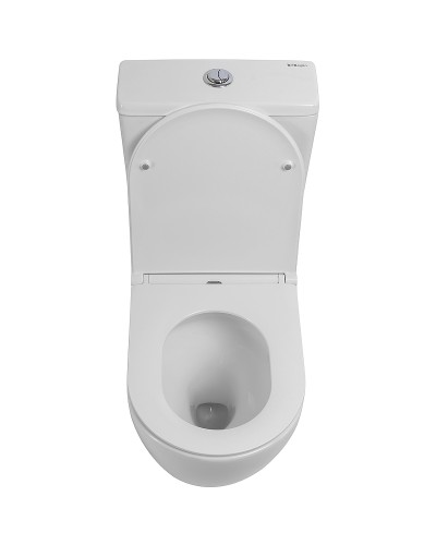 Унитаз компакт BelBagno Sfera-Tor BB2141CP-TOR без бачка и сиденья