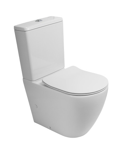 Унитаз компакт BelBagno Sfera-Tor BB2141CP-TOR без бачка и сиденья