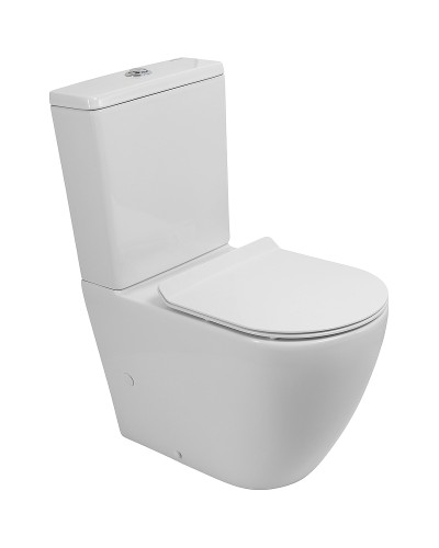 Унитаз компакт BelBagno Sfera-Tor BB2141CP-TOR без бачка и сиденья