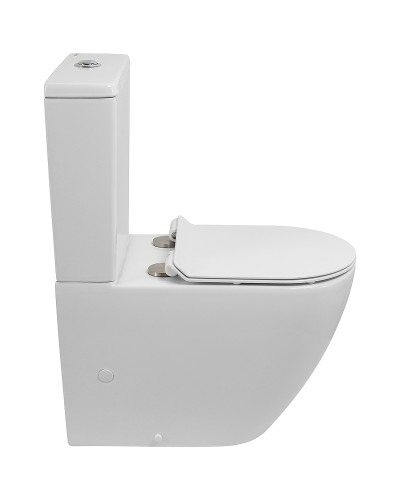 Унитаз компакт BelBagno Sfera-Tor BB2141CP-TOR без бачка и сиденья