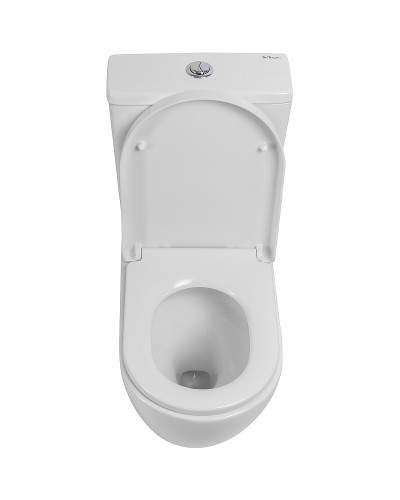 Унитаз компакт BelBagno Sfera-Tor BB2141CP-TOR без бачка и сиденья