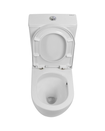 Унитаз компакт BelBagno Sfera-Tor BB2141CP-TOR без бачка и сиденья