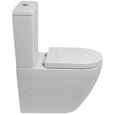 Унитаз компакт BelBagno Sfera-Tor BB2141CP-TOR/BB2141T/BB865SC с бачком и сиденьем Микролифт
