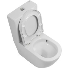 Унитаз компакт BelBagno Sfera-Tor BB2141CP-TOR/BB2141T/BB865SC с бачком и сиденьем Микролифт