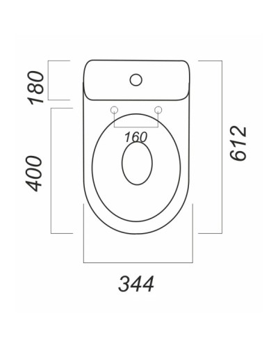 Унитаз-компакт косой выпуск с сиденьем полипропилен Sanita Лада эконом LDASACC01090111