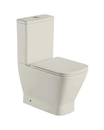 Унитаз-компакт безободковый с сиденьем микролифт WeltWasser Rotbach 001MT-BG