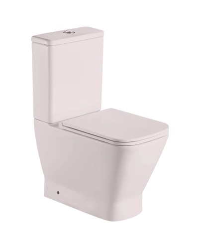 Унитаз-компакт безободковый с сиденьем микролифт WeltWasser Rotbach 001MT-PK