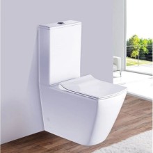 Унитаз-компакт безободковый с сиденьем микролифт Esbano Duero-C ESUNDUERCW