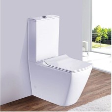 Унитаз-компакт безободковый с сиденьем микролифт Esbano Duero-C ESUNDUERCW