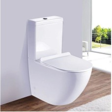 Унитаз-компакт безободковый с сиденьем микролифт Esbano Ripoll-C ESUNRIPOCW