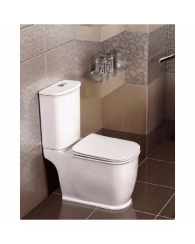 Унитаз компакт BelBagno Prado BB10150CP без бачка и сиденья