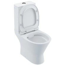 Унитаз-компакт безободковый с сиденьем микролифт IDDIS Edifice EDIRDSEi24