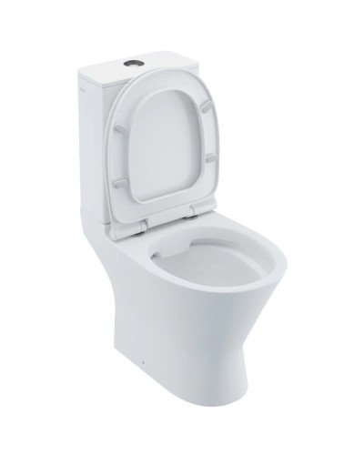 Унитаз-компакт безободковый с сиденьем микролифт IDDIS Edifice EDIRDSEi24