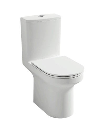 Унитаз-компакт безободковый с сиденьем микролифт Jacob Delafon Elite E29723-00