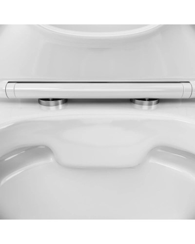 Унитаз-компакт безободковый с сиденьем микролифт Damixa Palace Grand 468600SC