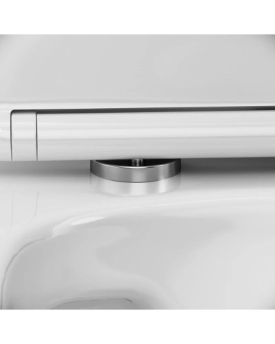 Унитаз-компакт безободковый с сиденьем микролифт Damixa Palace Grand 468600SC