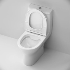 Унитаз-компакт безободковый с сиденьем микролифт Damixa Palace Grand 468600SC