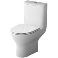 Унитаз-компакт безободковый с сиденьем микролифт Damixa Palace Grand 468600SC