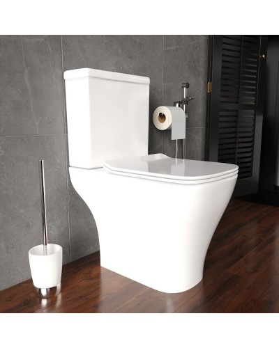 Унитаз-компакт с сиденьем микролифт Damixa Origin Bit S 778608SC