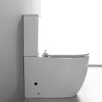 Унитаз-компакт безободковый с сиденьем микролифт Bogner BR-2200