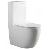 Унитаз-компакт безободковый с сиденьем микролифт Bogner BR-2200