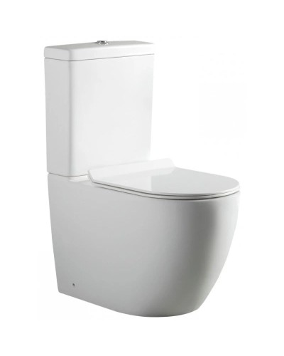 Унитаз-компакт безободковый с сиденьем микролифт Bogner BR-2200