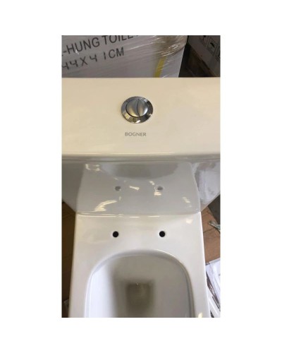 Унитаз-компакт безободковый с сиденьем микролифт Bogner BR-2200