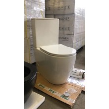 Унитаз-компакт безободковый с сиденьем микролифт Bogner BR-2200