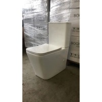 Унитаз-компакт безободковый с сиденьем микролифт Bogner BR-2201