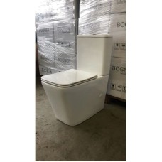 Унитаз-компакт безободковый с сиденьем микролифт Bogner BR-2201