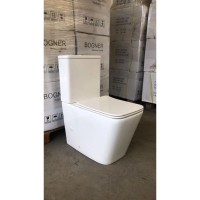 Унитаз-компакт безободковый с сиденьем микролифт Bogner BR-2201