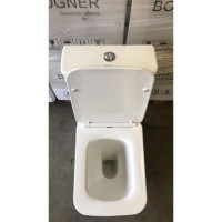 Унитаз-компакт безободковый с сиденьем микролифт Bogner BR-2201