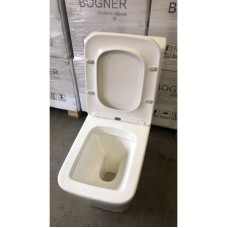 Унитаз-компакт безободковый с сиденьем микролифт Bogner BR-2201