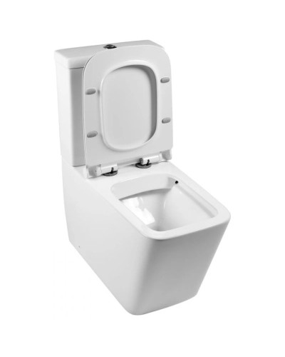 Унитаз-компакт безободковый с сиденьем микролифт Bogner BR-2201