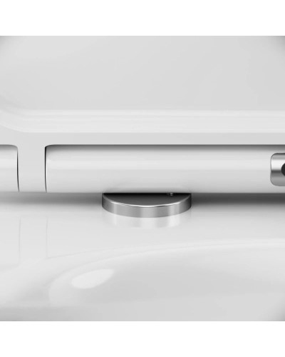 Унитаз-компакт безободковый с сиденьем микролифт Am.Pm Gem C908600SC