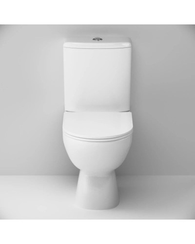 Унитаз-компакт безободковый с сиденьем микролифт Am.Pm Gem C908600SC