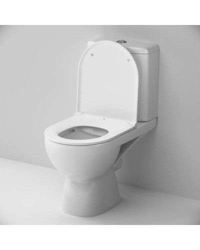 Унитаз-компакт безободковый с сиденьем микролифт Am.Pm Gem C908600SC