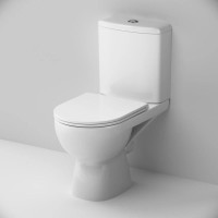 Унитаз-компакт безободковый с сиденьем микролифт Am.Pm Gem C908600SC