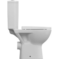 Унитаз компакт Cersanit Parva S-KO-PA011-3/6-COn-DL-w с бачком и сиденьем Микролифт