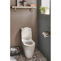 Унитаз-компакт безободковый с сиденьем микролифт Jacob Delafon Soprano UJAK102-0 + ETAK212-0 + E33127-0