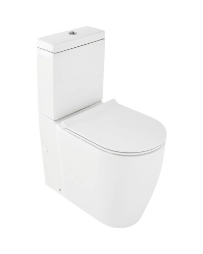 Унитаз-компакт безободковый с сиденьем микролифт Jacob Delafon Soprano UJAK102-0 + ETAK212-0 + E33127-0