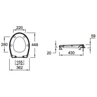 Унитаз-компакт безободковый с сиденьем микролифт Jacob Delafon Patio UJV102-00 + ETB212-00 + E70021-00