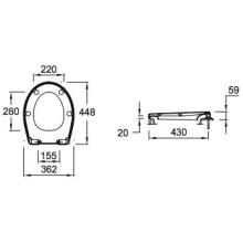 Унитаз-компакт безободковый с сиденьем микролифт Jacob Delafon Patio UJV102-00 + ETB212-00 + E70021-00