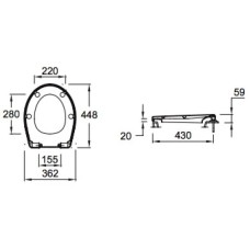 Унитаз-компакт безободковый с сиденьем микролифт Jacob Delafon Patio UJV102-00 + ETB212-00 + E70021-00