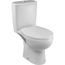 Унитаз-компакт безободковый с сиденьем микролифт Jacob Delafon Patio UJV102-00 + ETB212-00 + E70021-00