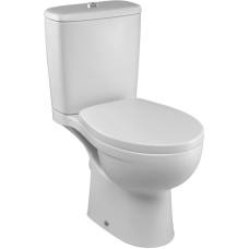 Унитаз-компакт безободковый с сиденьем микролифт Jacob Delafon Patio UJV102-00 + ETB212-00 + E70021-00